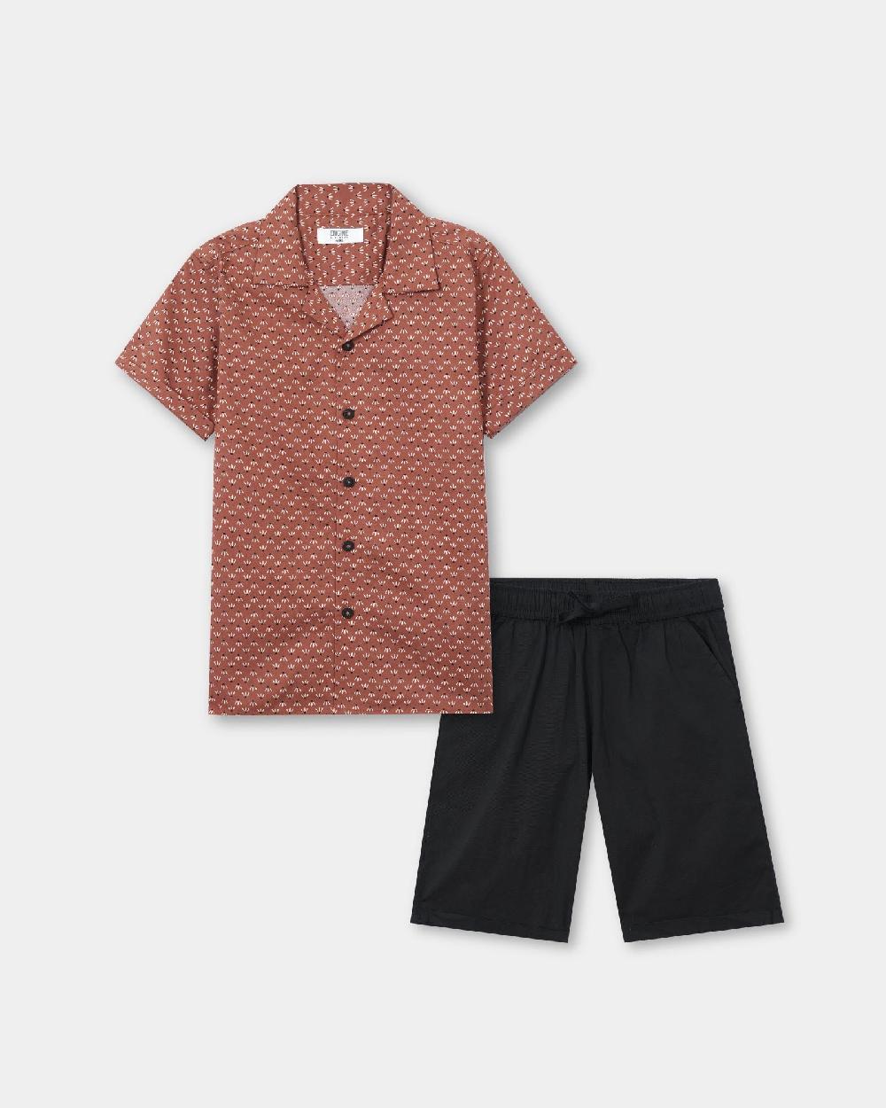engine Boys Suit TE5010-3YR-BRN
