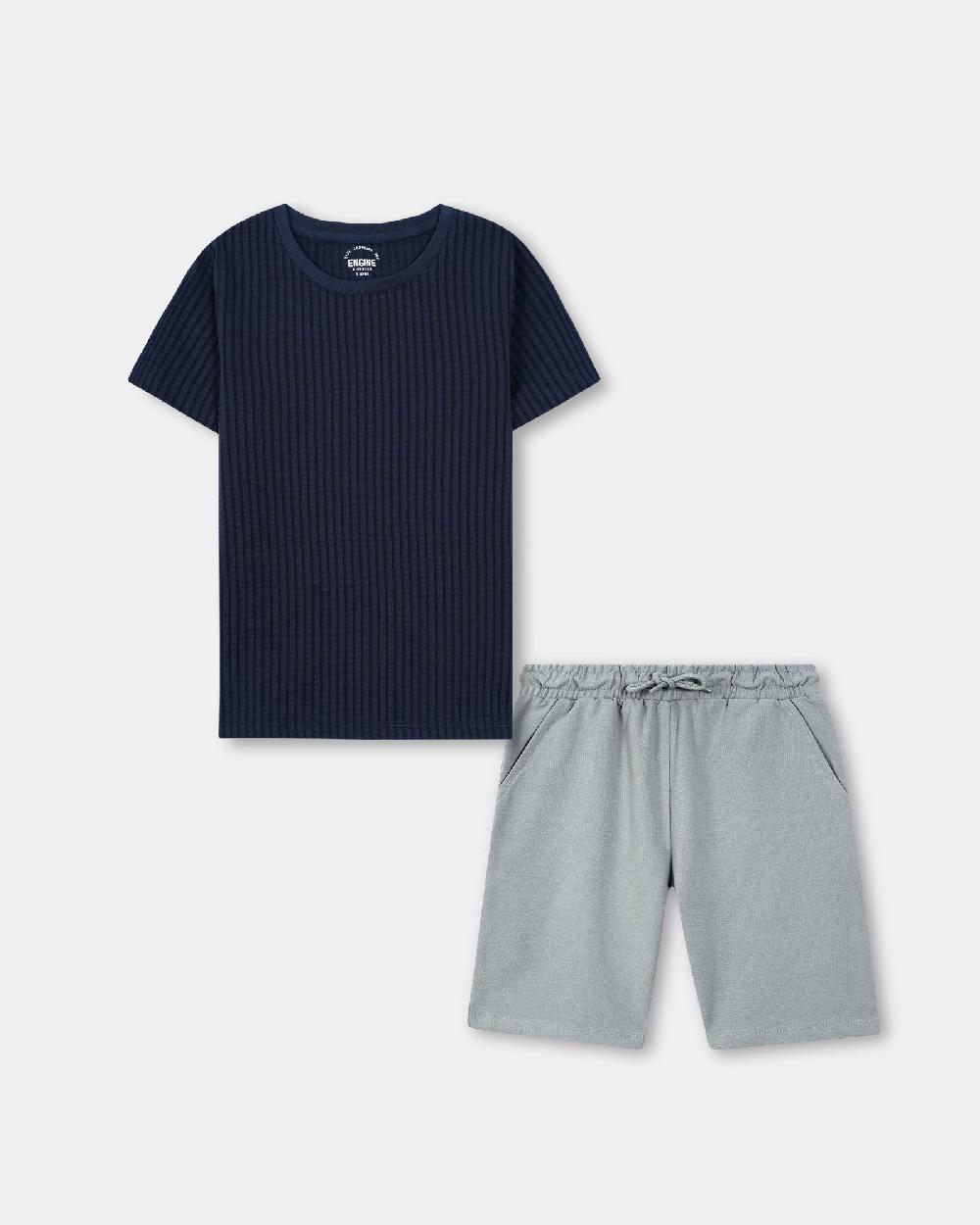 engine Boys Suit TE5018-2YR-NVY