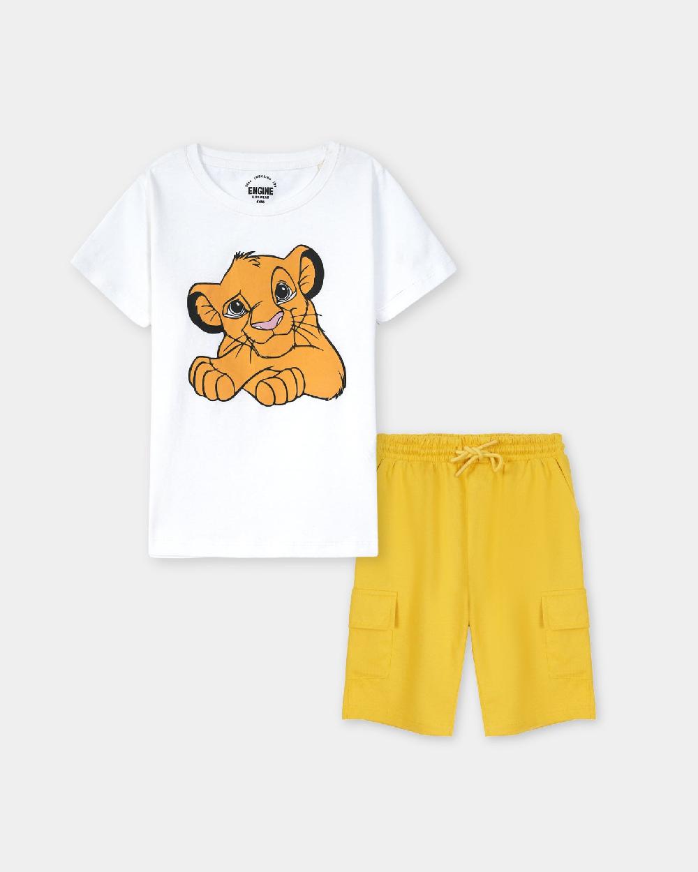 engine Boys Suit TE5027-4YR-WHT