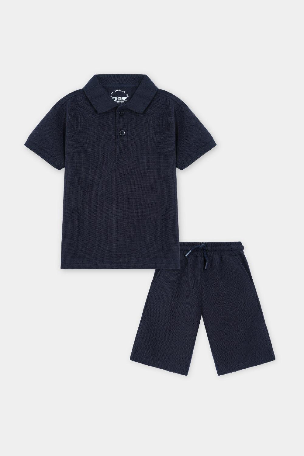 engine Boys Suit TE5036-2YR-NVY