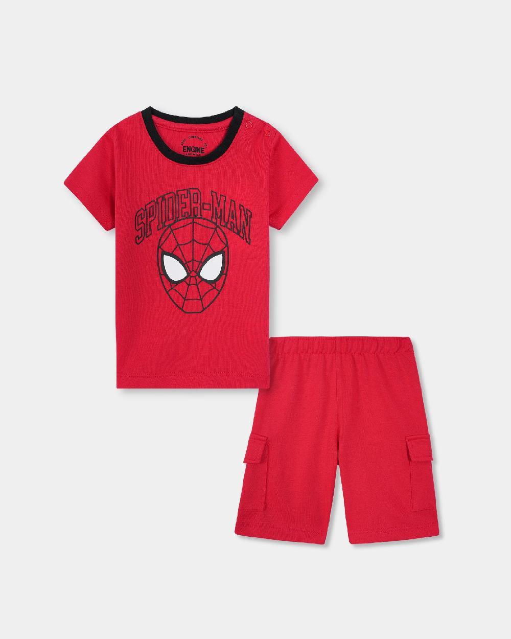 engine Boys Suit VIE029-I02-RED
