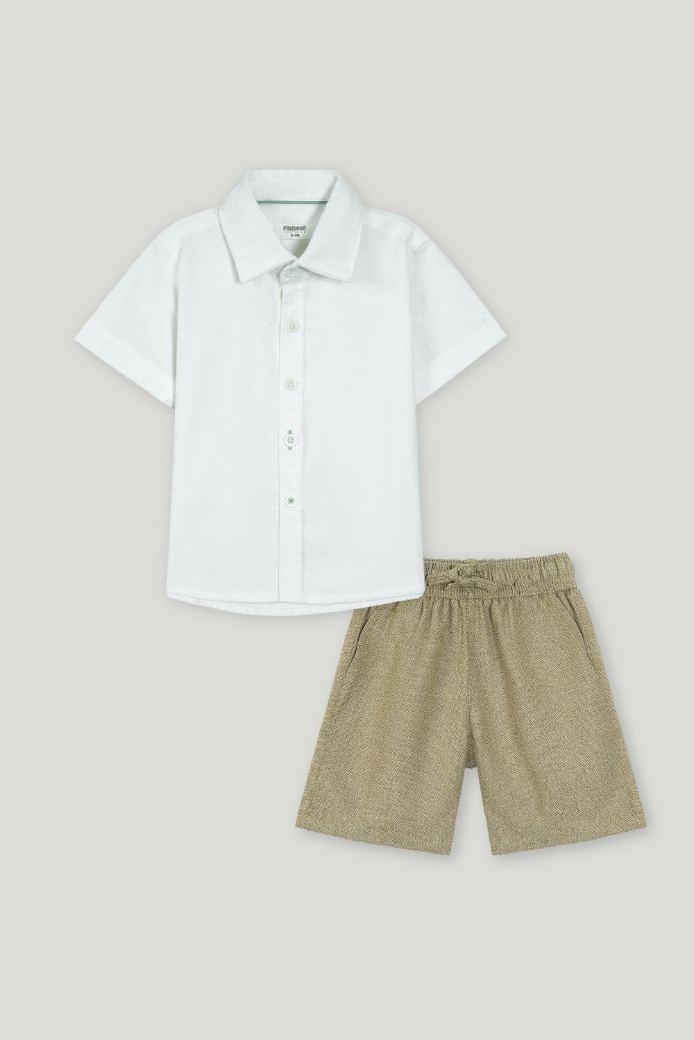 engine Boys Suit VIE049-I03-WHT