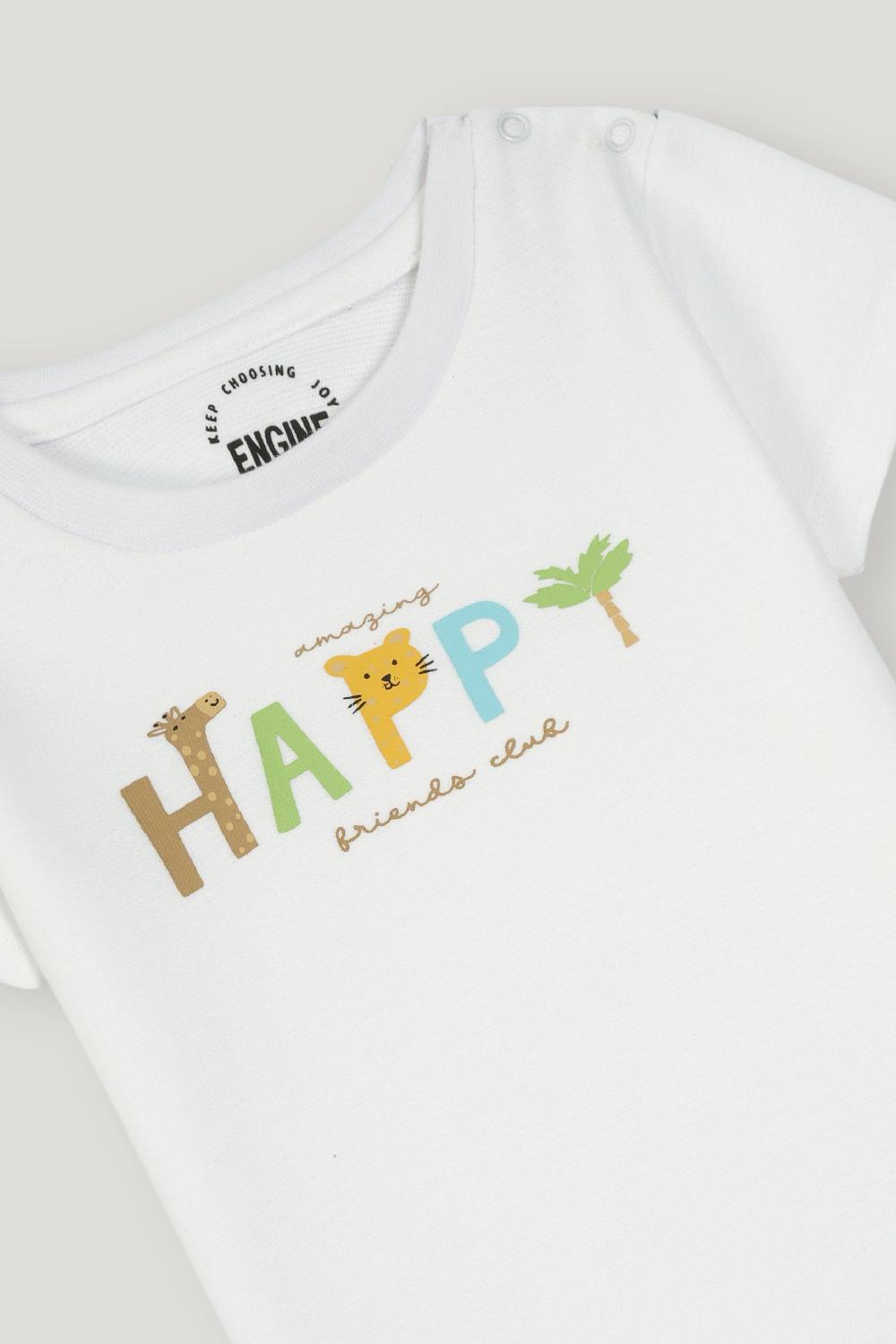 Engine Boys Suit VIE054-I02-WHT