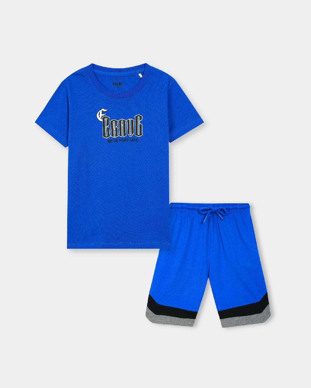 Engine Boys Suit VKE030-K02-BLU