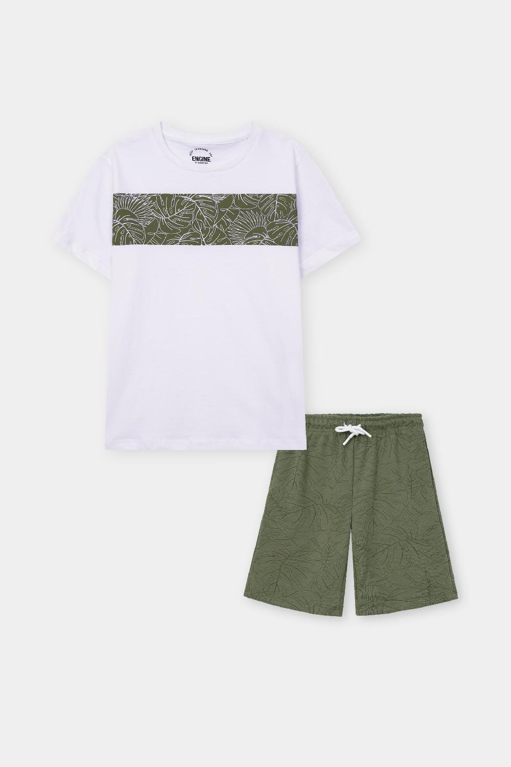 engine Boys Suit VKE032-506-WHT