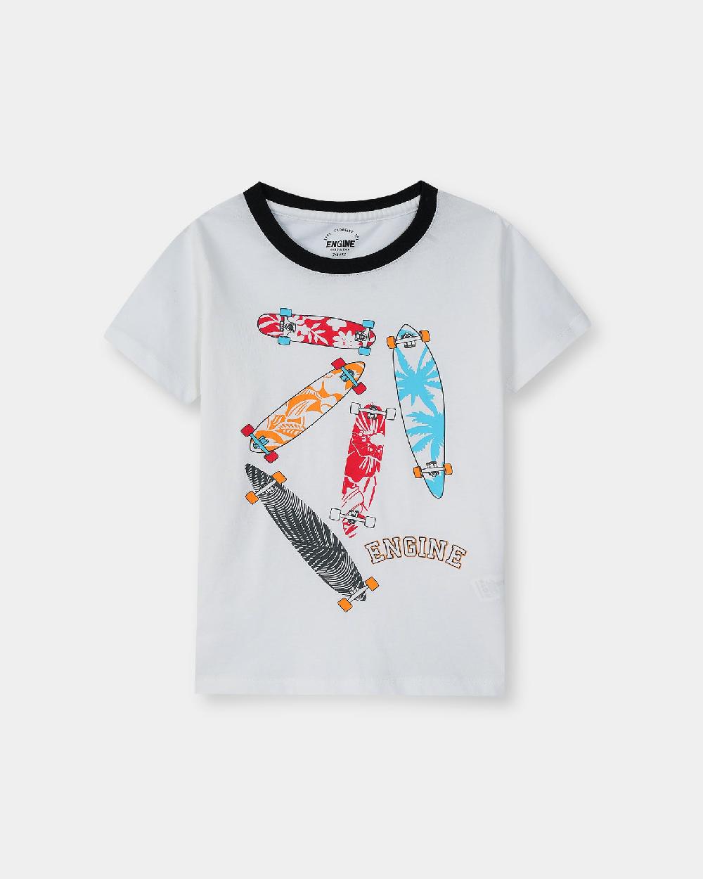 Engine Boys Suit VKE037-506-WHT