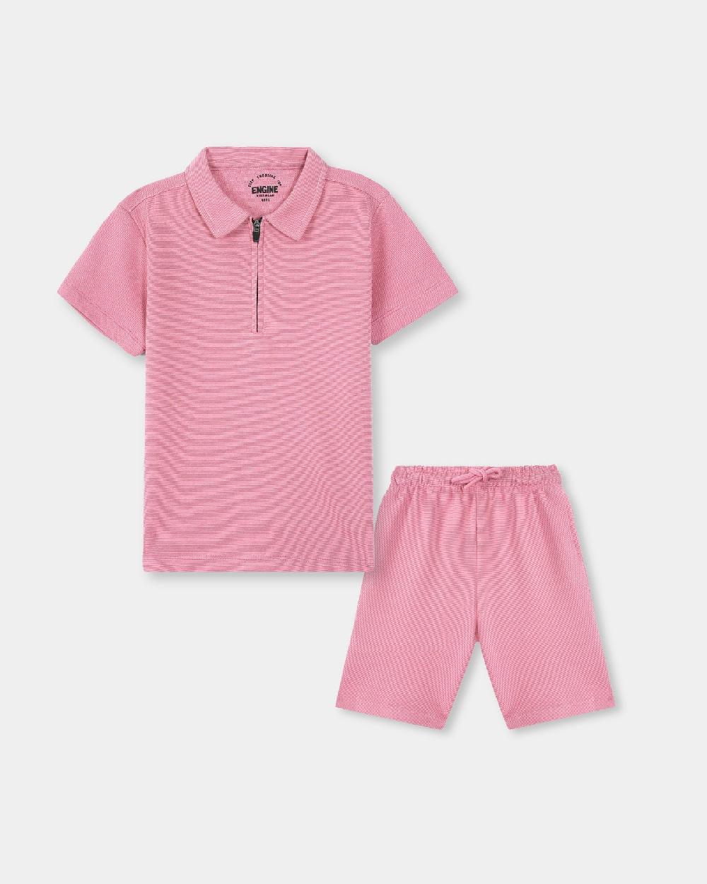 engine Boys Suit VTE030-2YR-PNK
