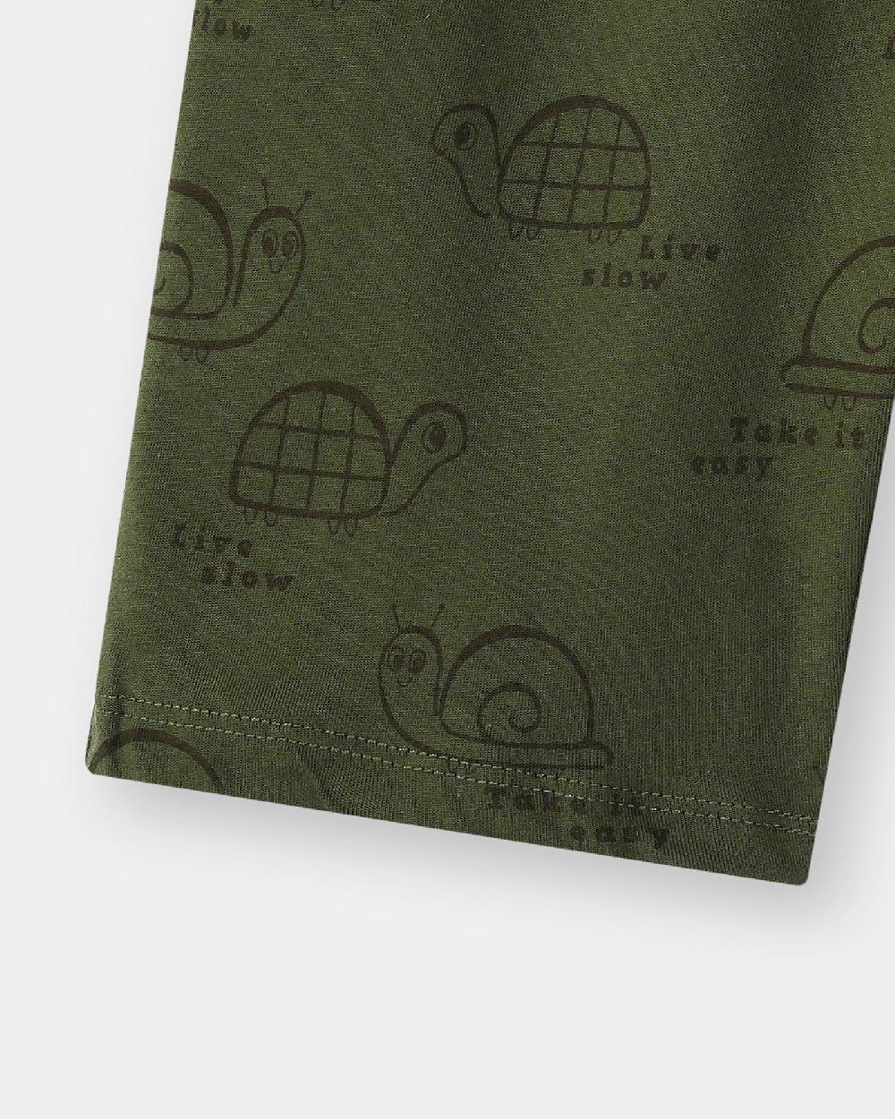 Engine Boys Suit VTE038-2YR-OLV