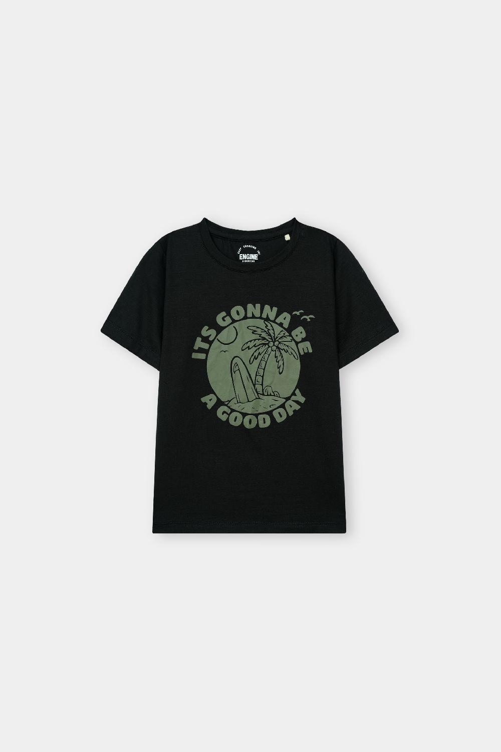 Engine Boys Suit VTE056-2YR-BLK