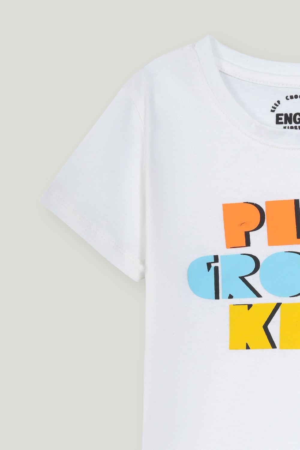 Engine Boys T Shirt IT5047-I02-WHT