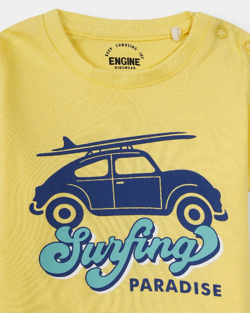Engine Boys T Shirt IT5052-I02-YEL