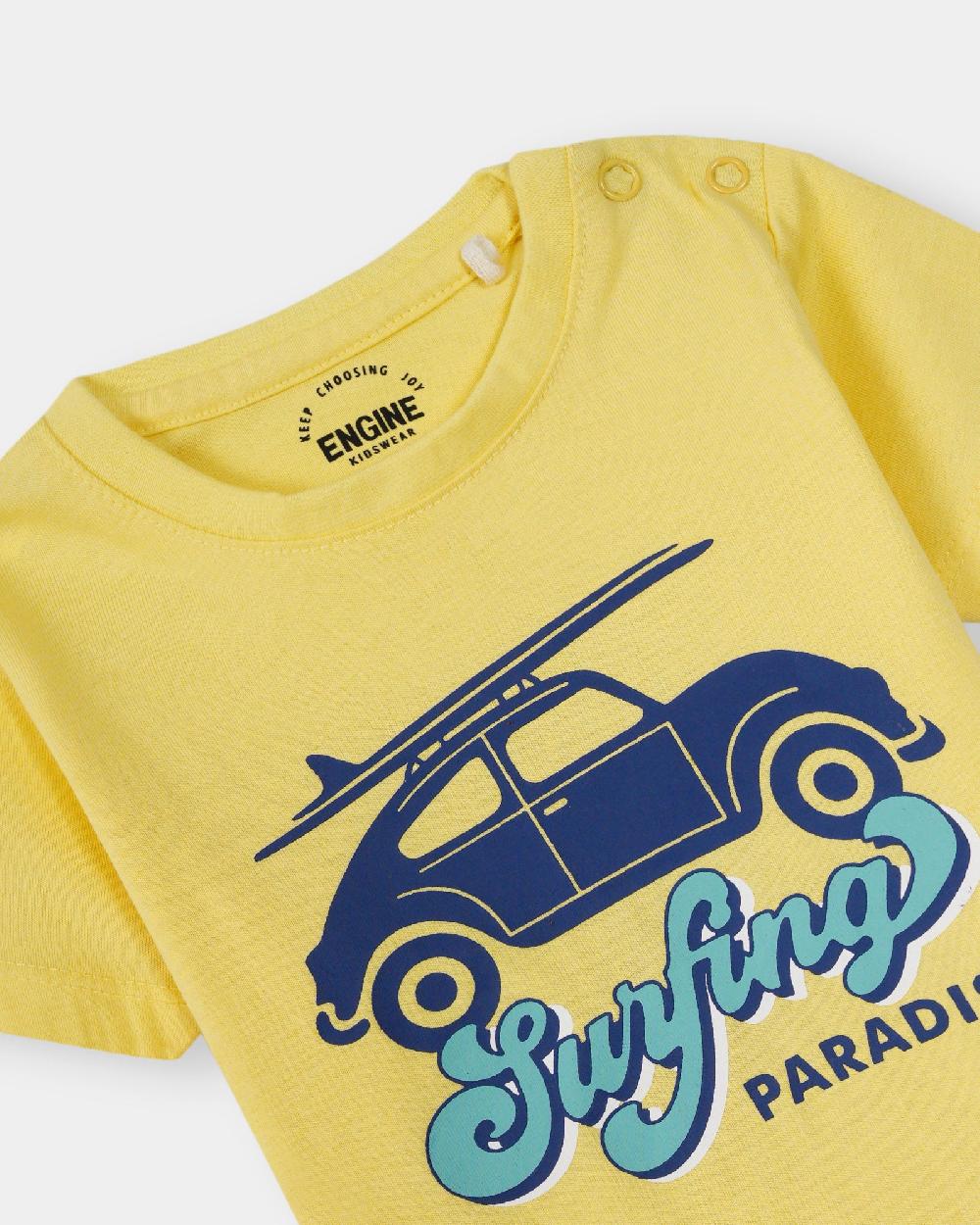 Engine Boys T Shirt IT5052-I02-YEL