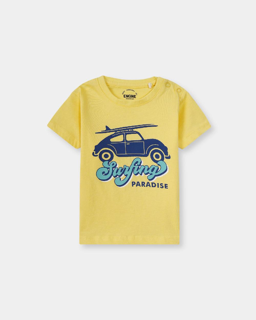 engine Boys T Shirt IT5052-I02-YEL