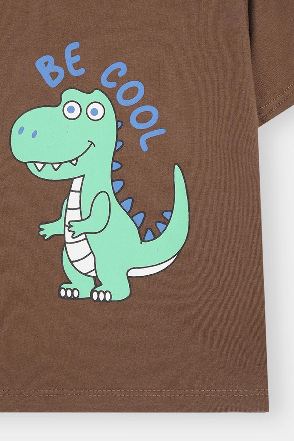 Engine Boys T Shirt IT5054-I02-BRN