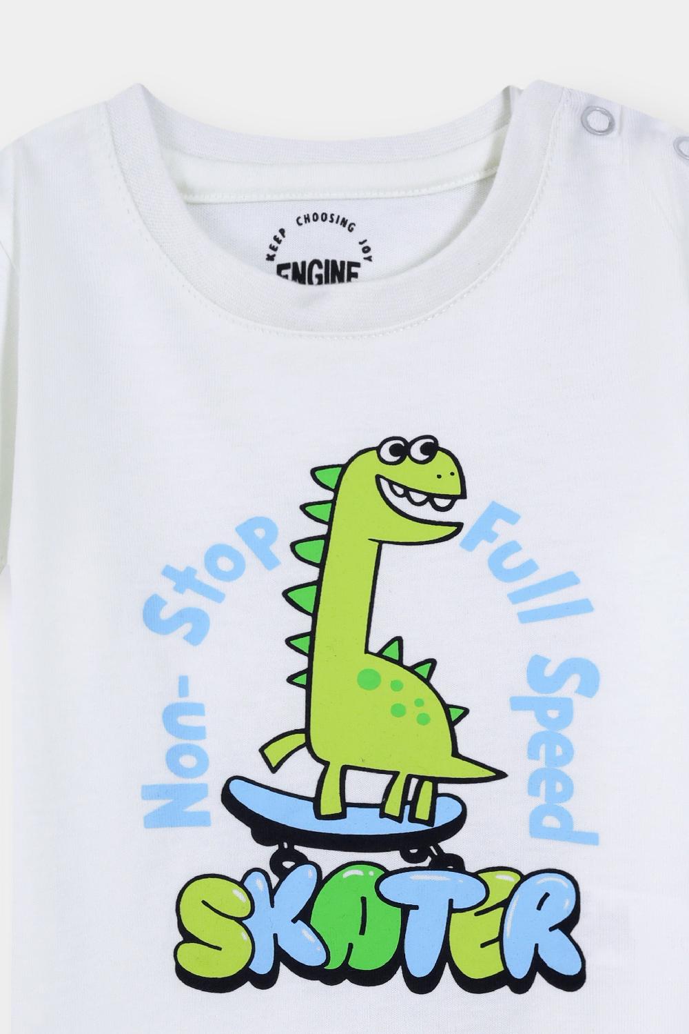 Engine Boys T Shirt IT5063-I02-WHT