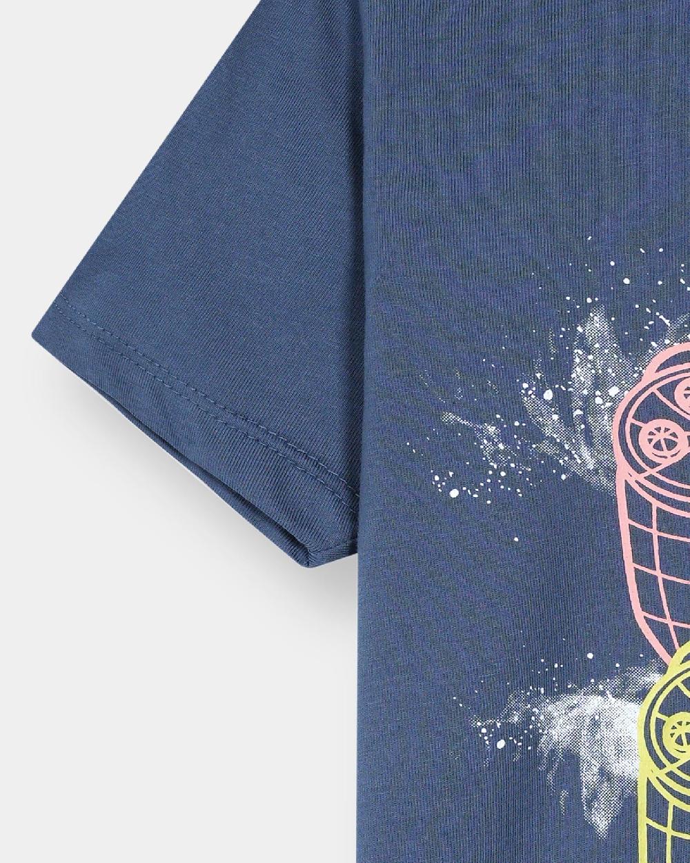 Engine Boys T Shirt KT5007-506-BLU