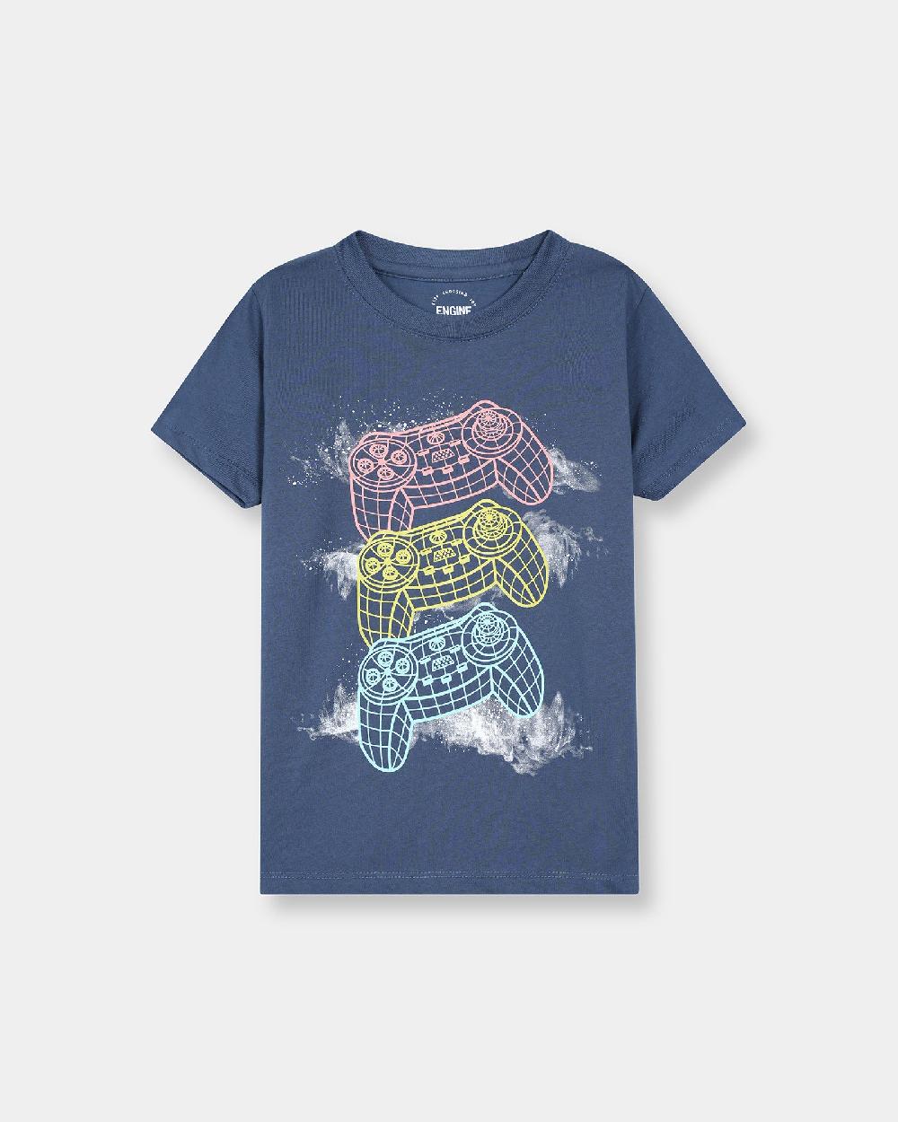 engine Boys T Shirt KT5007-506-BLU