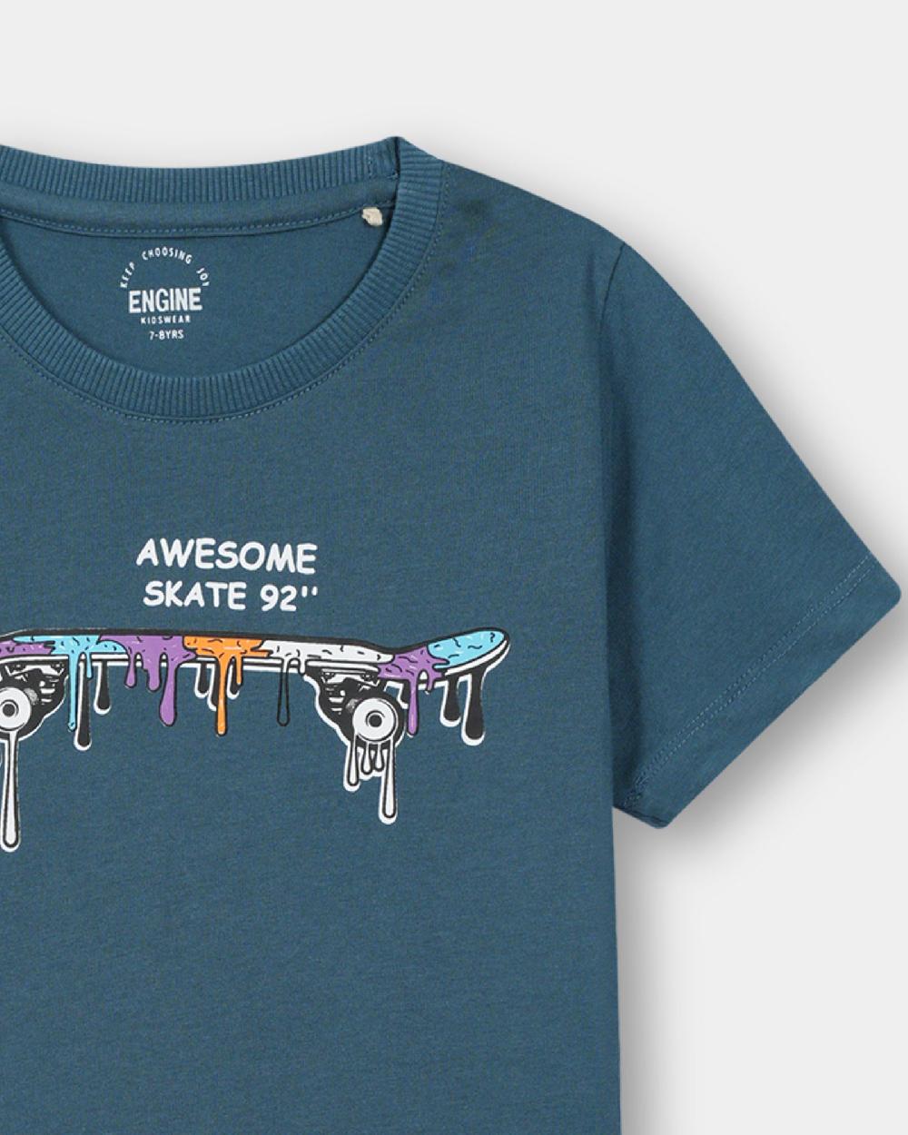 Engine Boys T Shirt KT5032-K02-TEL