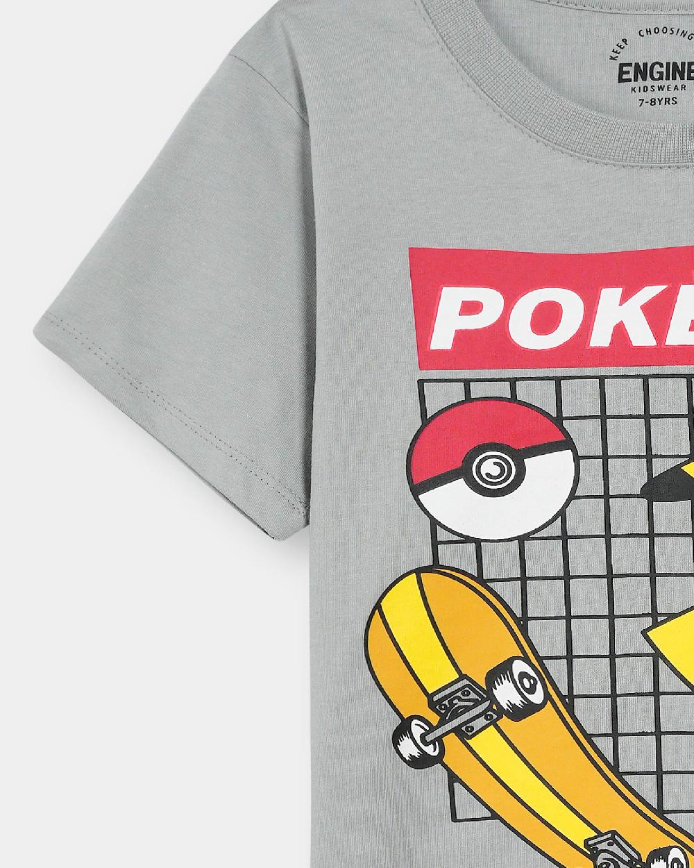 Engine Boys T Shirt KT5035-K02-GRY