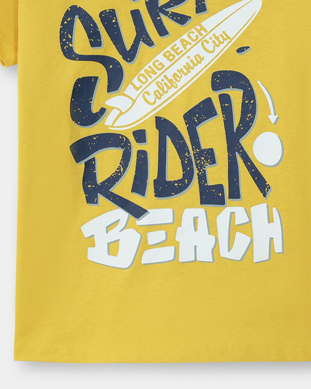 Engine Boys T Shirt KT5037-K02-YEL