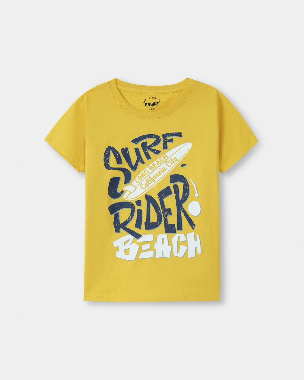 engine Boys T Shirt KT5037-K02-YEL