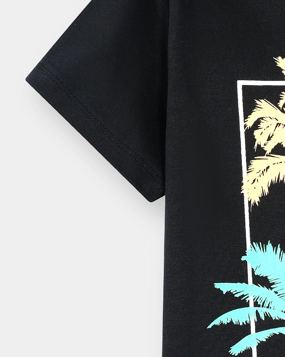 Engine Boys T Shirt KT5048-K02-BLK