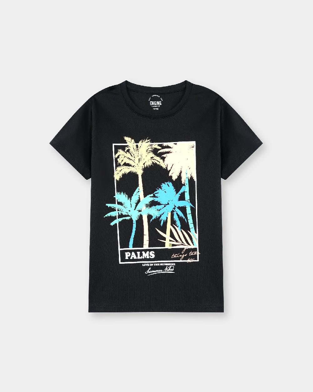 engine Boys T Shirt KT5048-K02-BLK