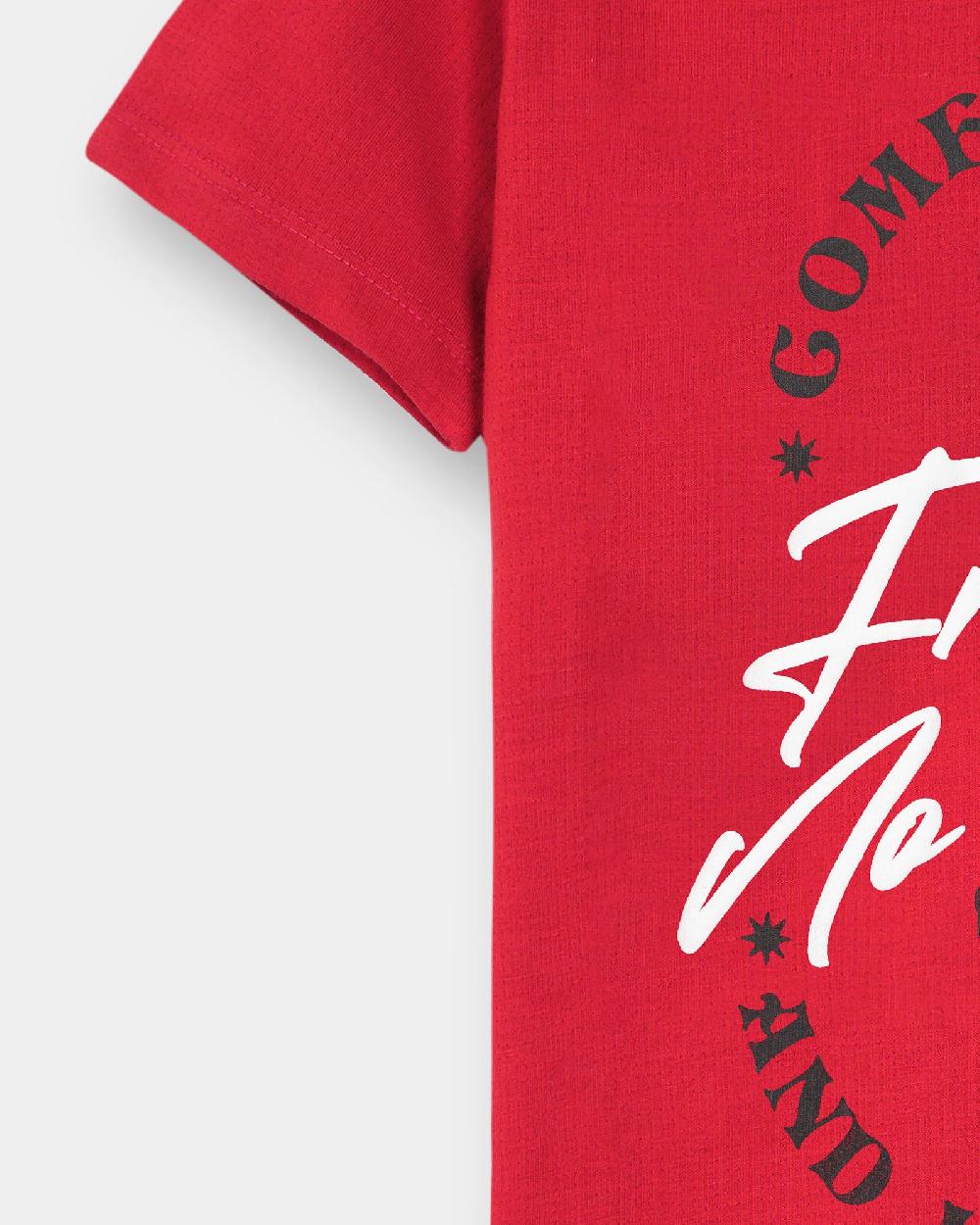 Engine Boys T Shirt KT5049-K02-RED