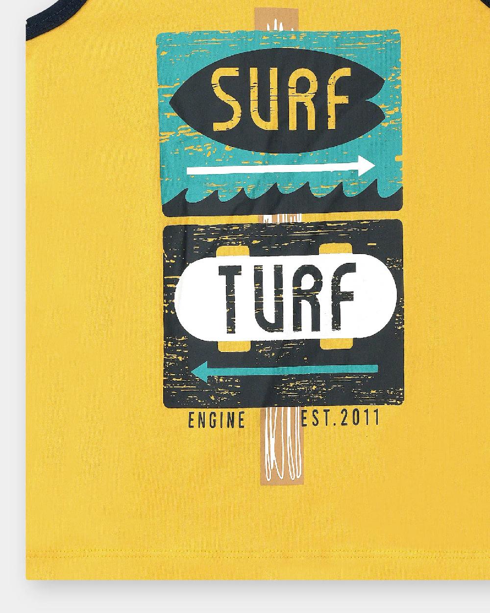 Engine Boys T Shirt KT5051-506-YEL