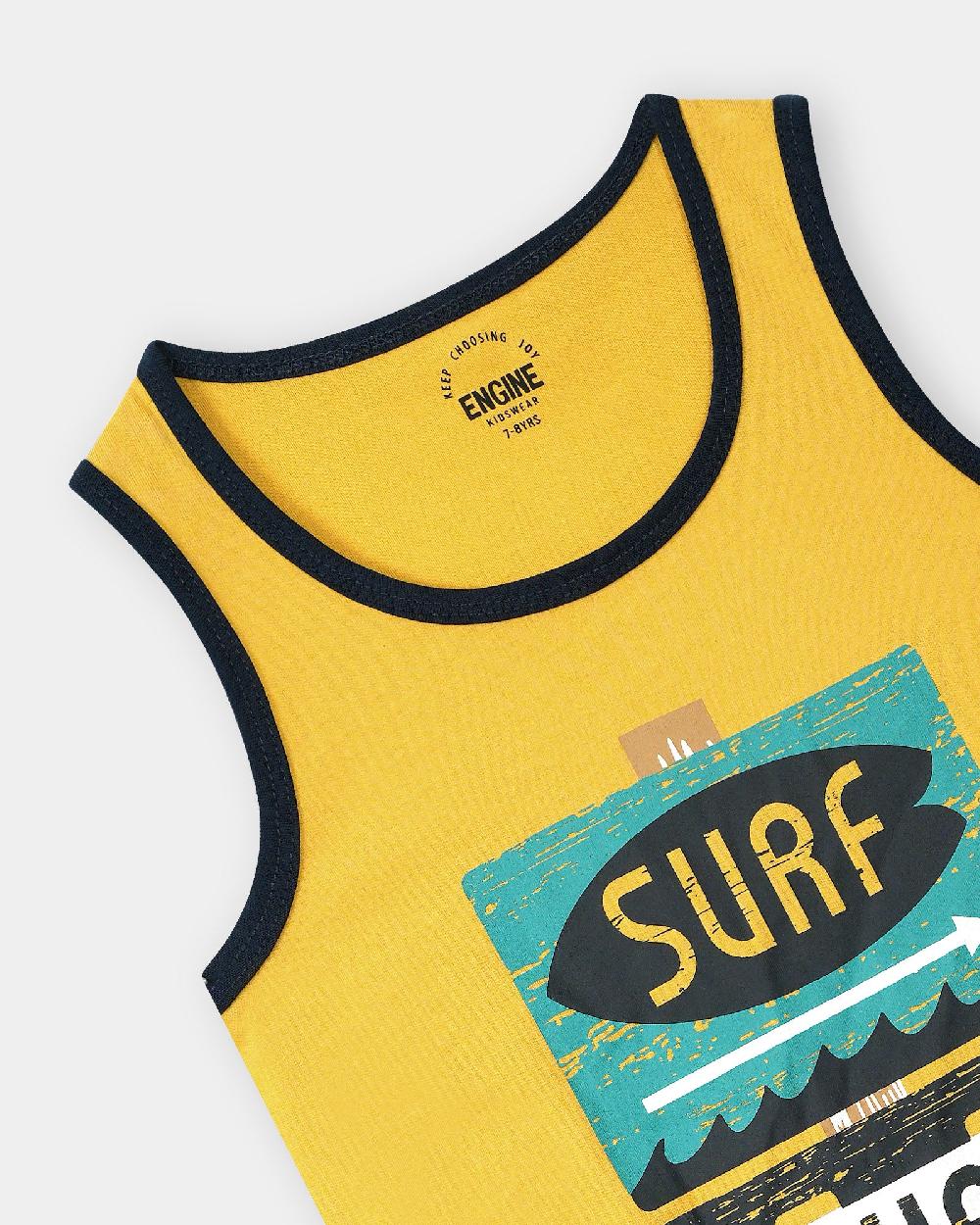 Engine Boys T Shirt KT5051-506-YEL