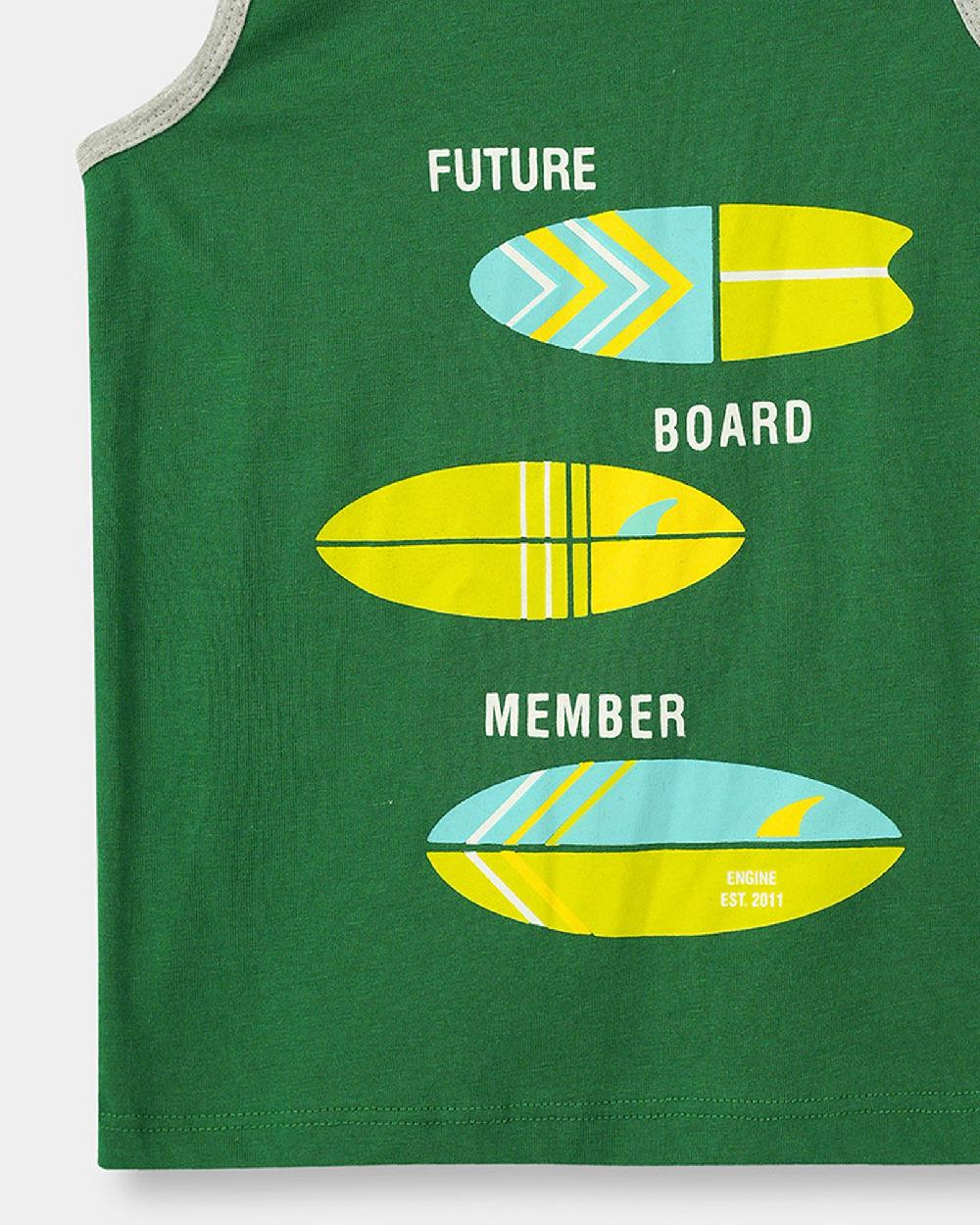 Engine Boys T Shirt KT5054-506-GRN