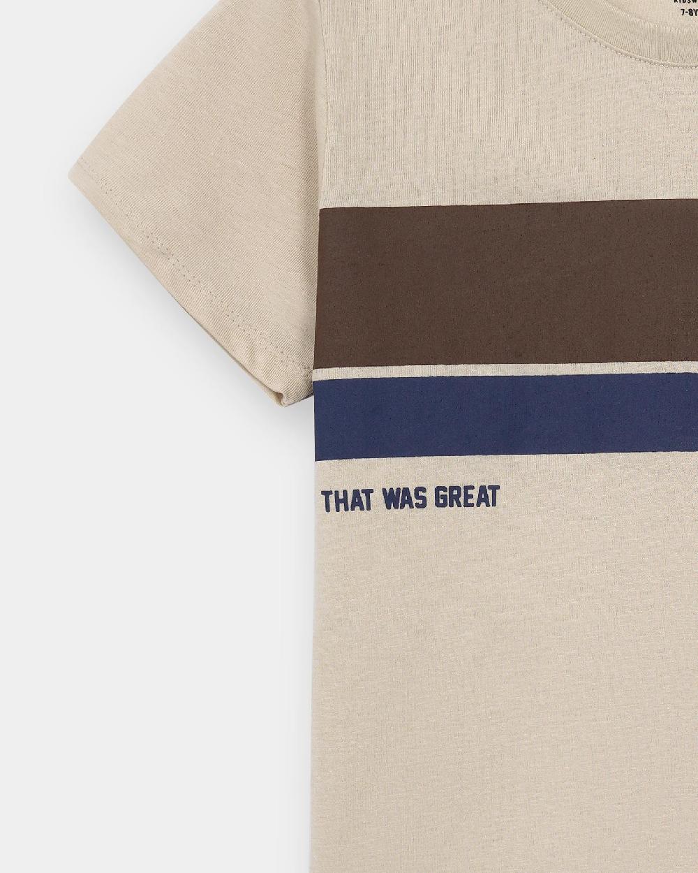 Engine Boys T Shirt KT5056-K02-BGE