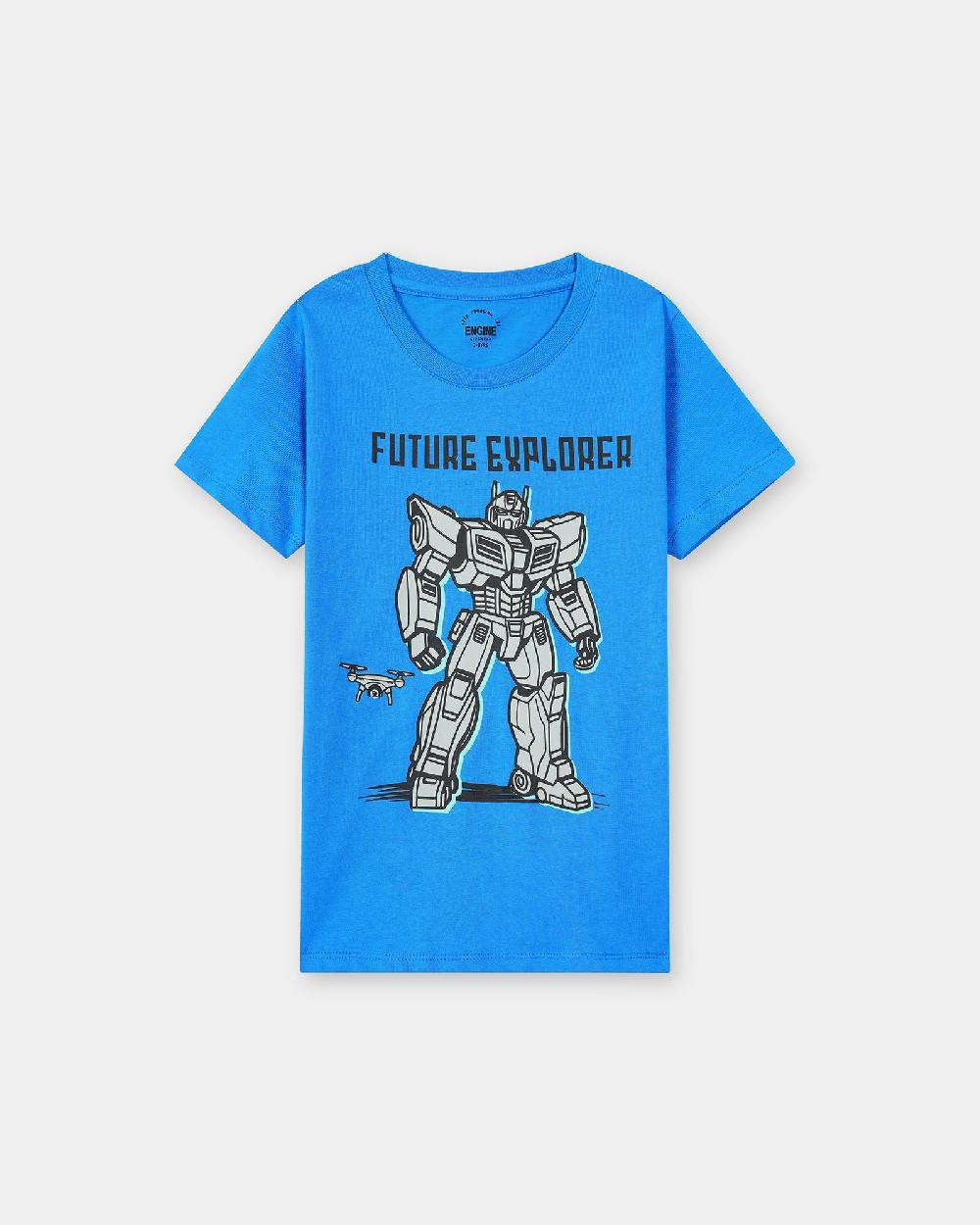engine Boys T Shirt KT5065-K02-BLU