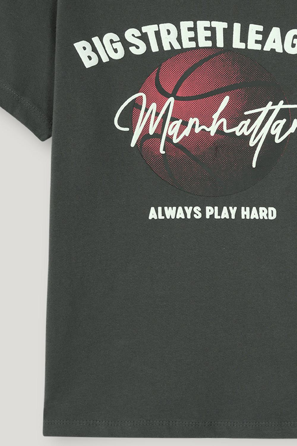 Engine Boys T Shirt KT5068-K02-DGR