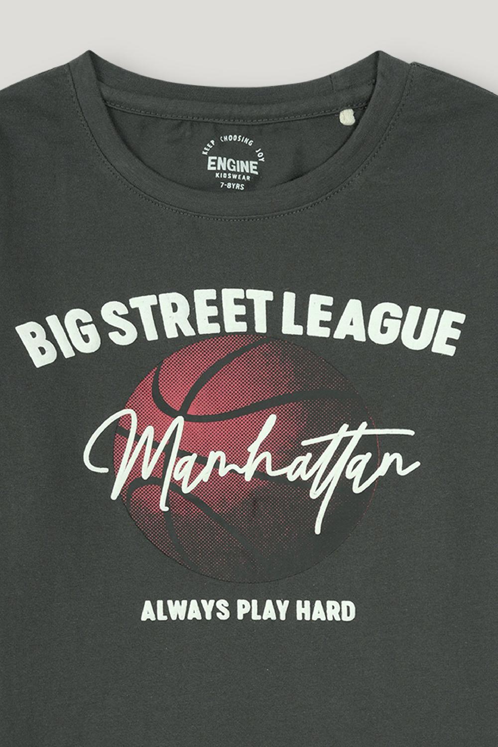 Engine Boys T Shirt KT5068-K02-DGR