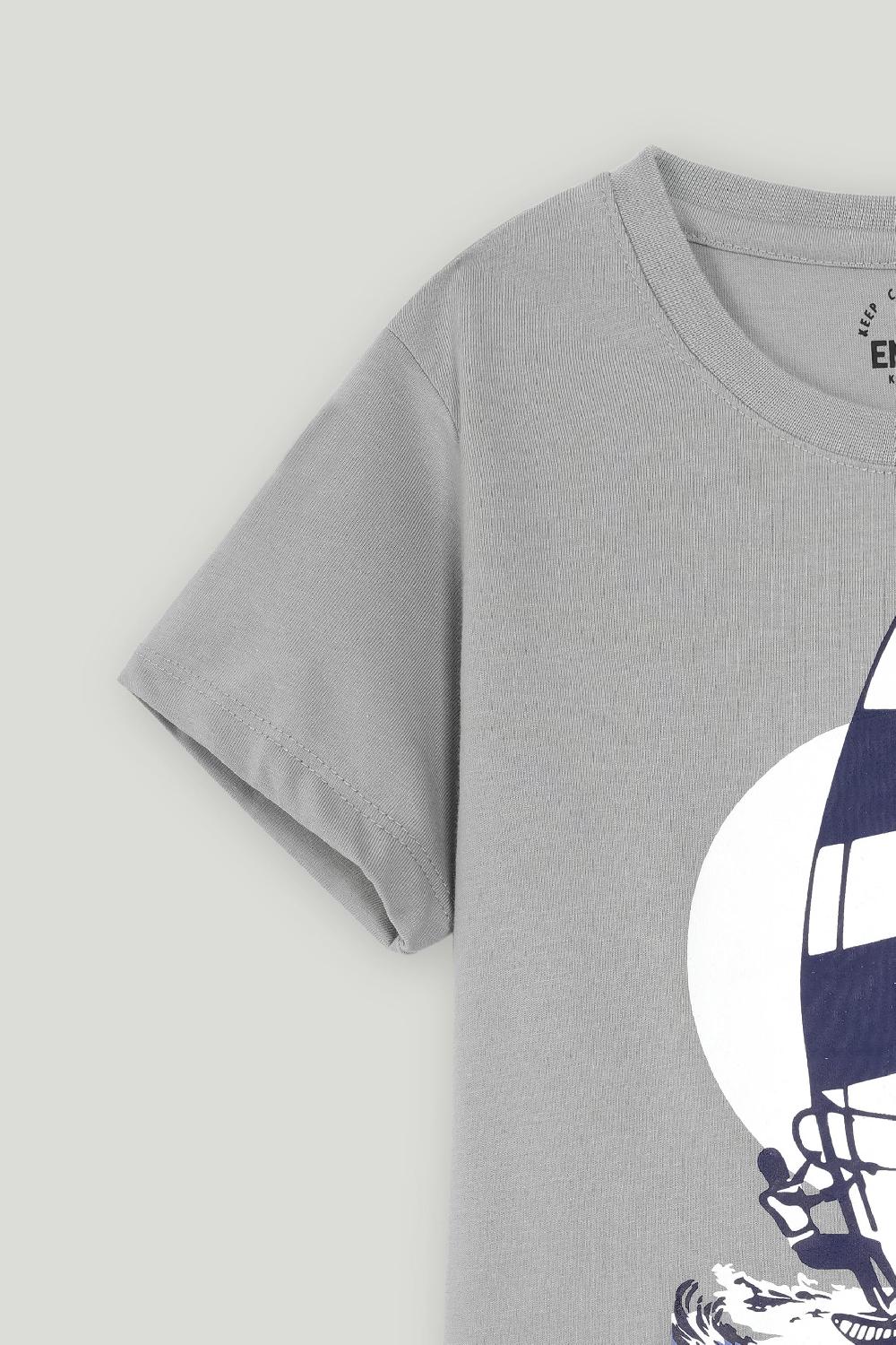 Engine Boys T Shirt KT5072-K02-GRY