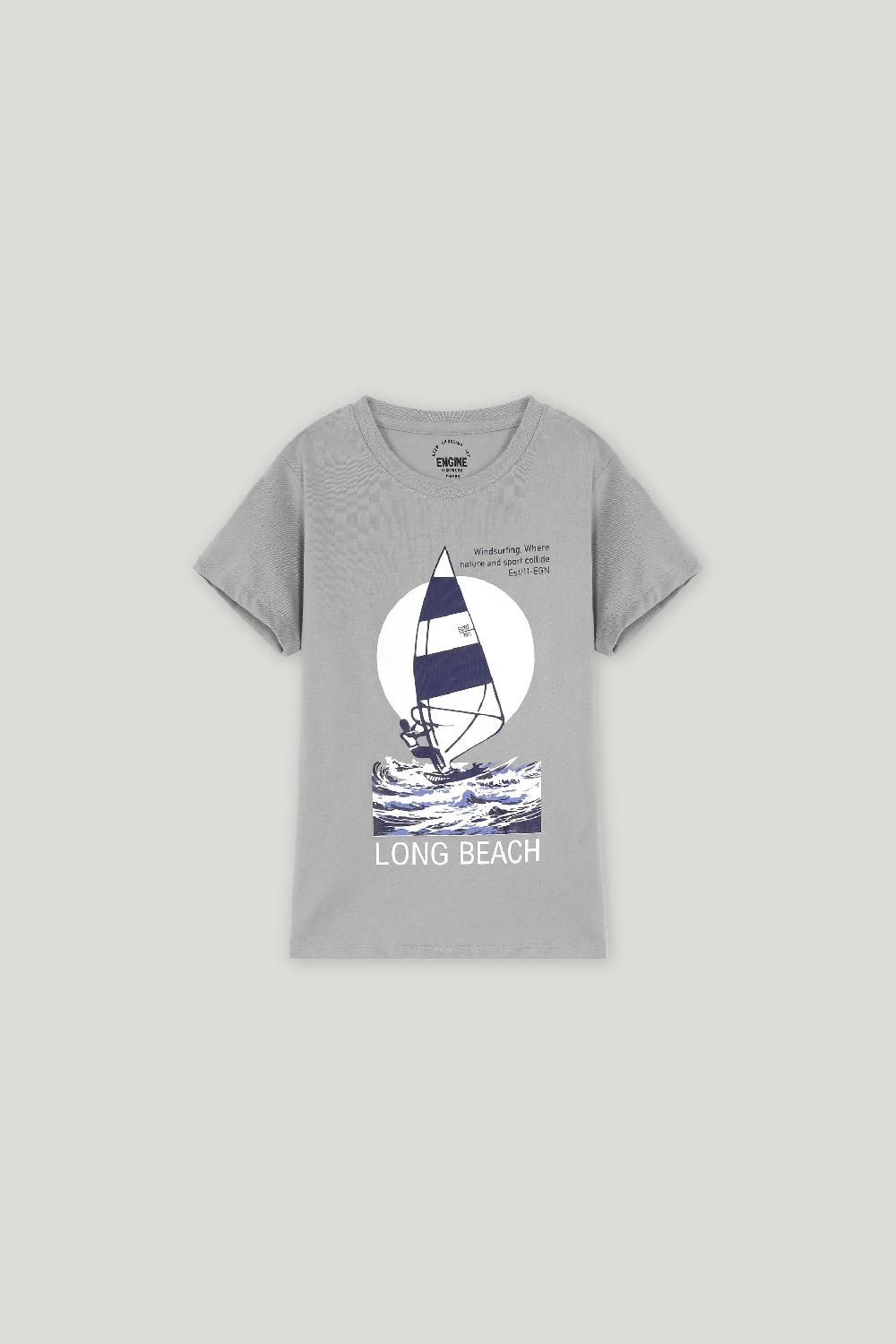 engine Boys T Shirt KT5072-K02-GRY
