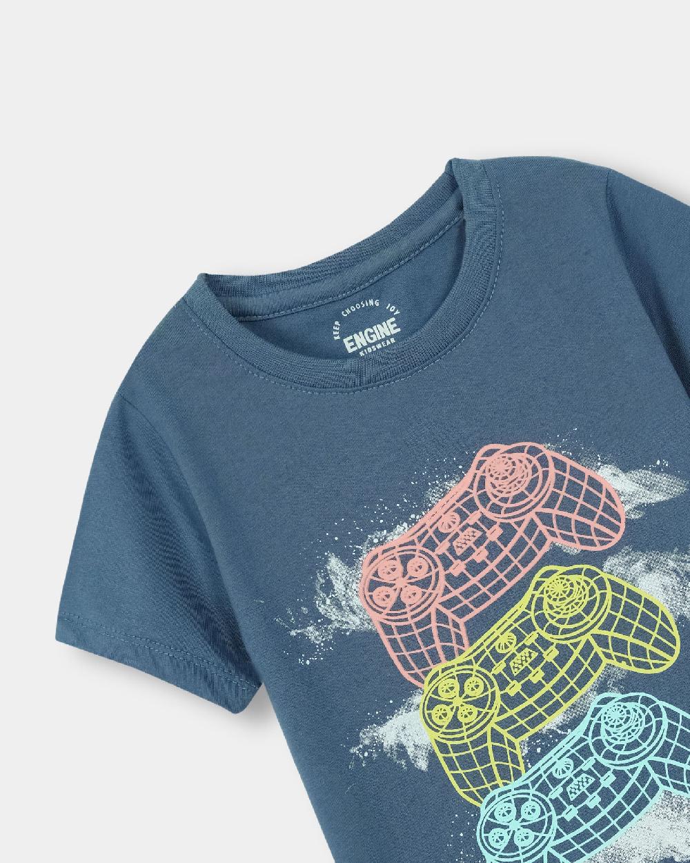 Engine Boys T Shirt TT5005-3YR-BLU