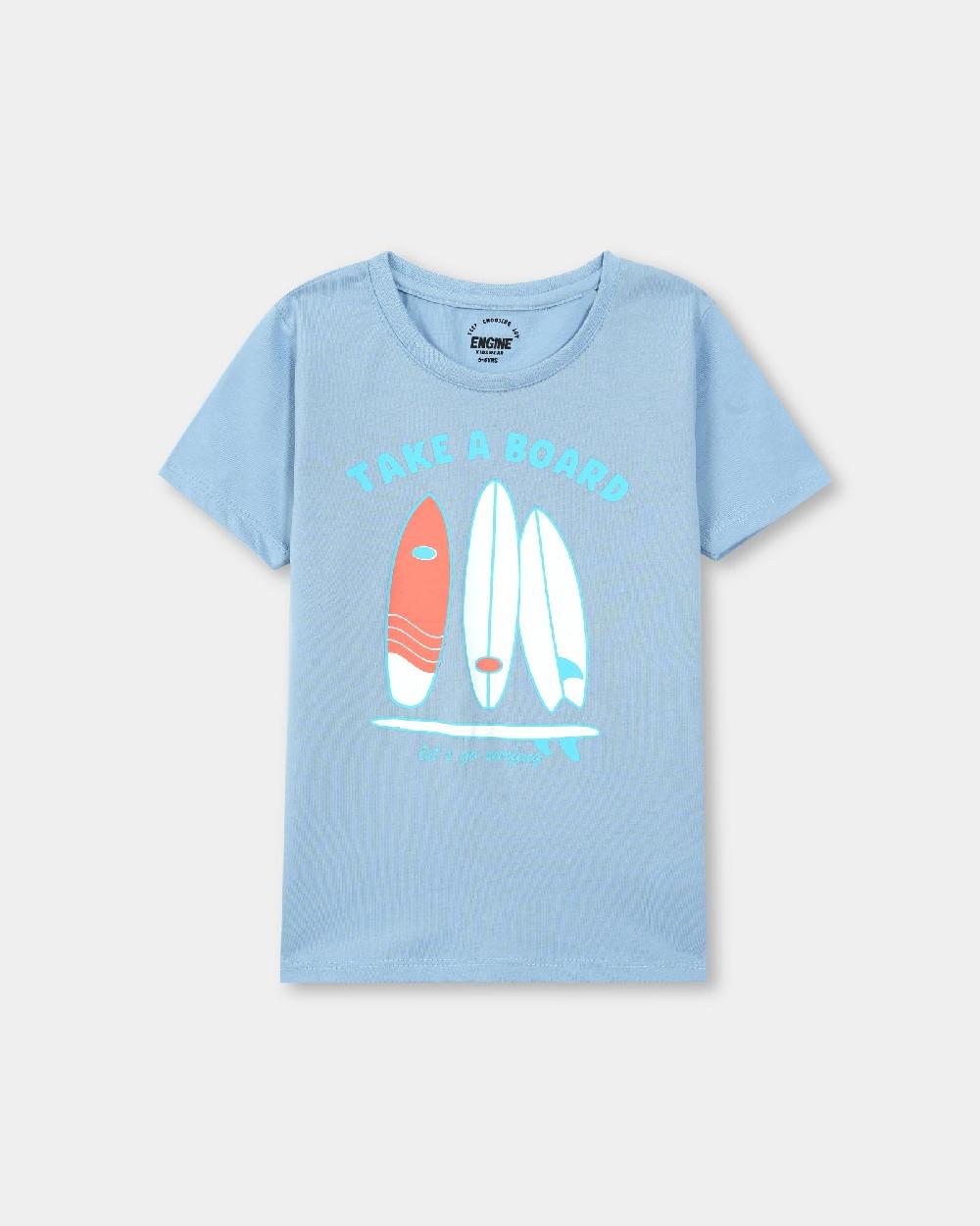 engine Boys T Shirt TT5007-3YR-LBL