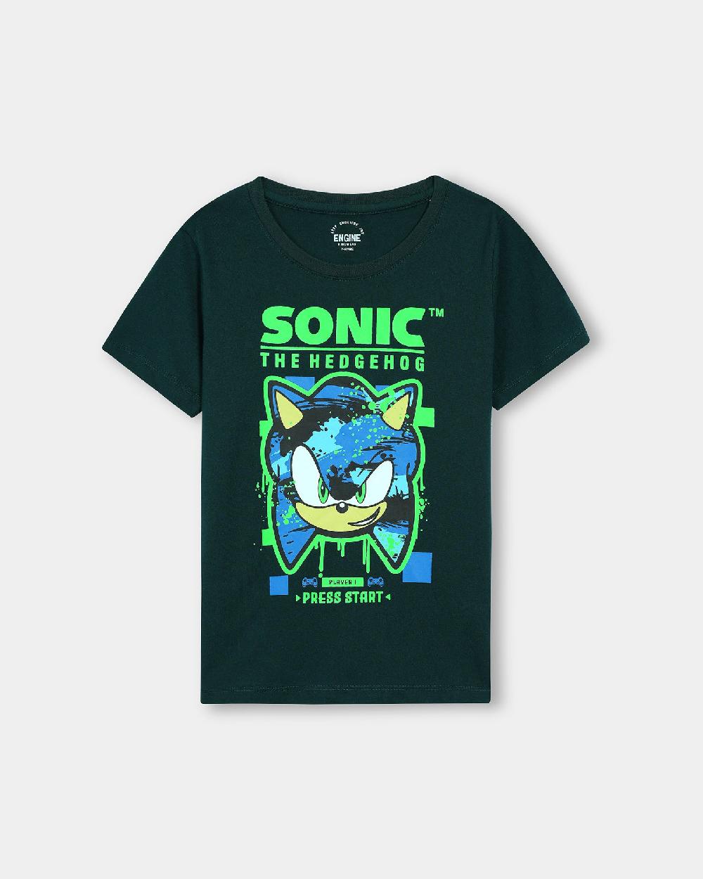 engine Boys T Shirt TT5030-2YR-GRN