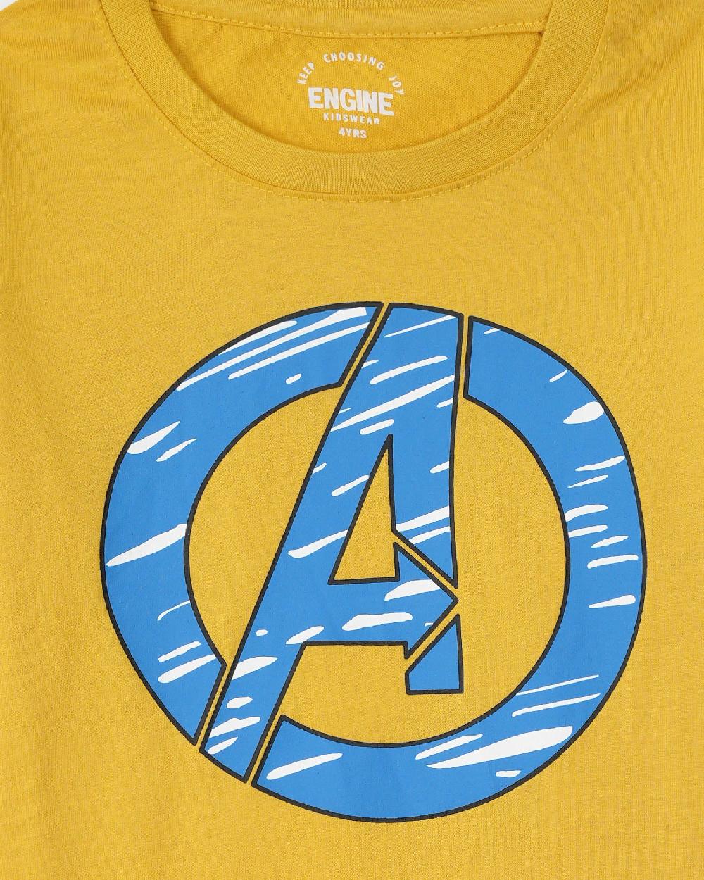 Engine Boys T Shirt TT5035-2YR-YEL