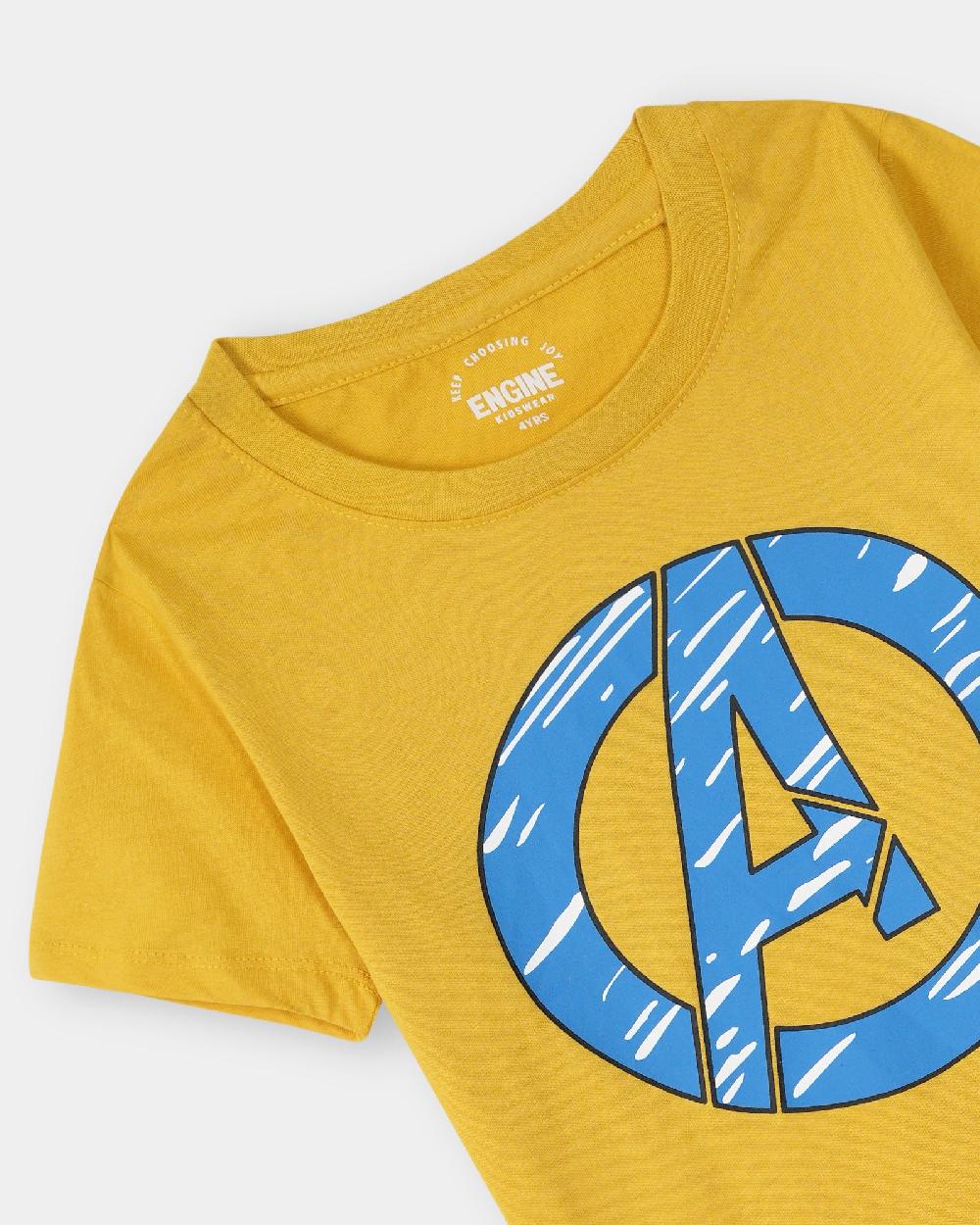 Engine Boys T Shirt TT5035-2YR-YEL