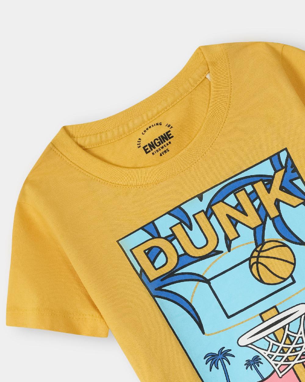 Engine Boys T Shirt TT5037-2YR-YEL