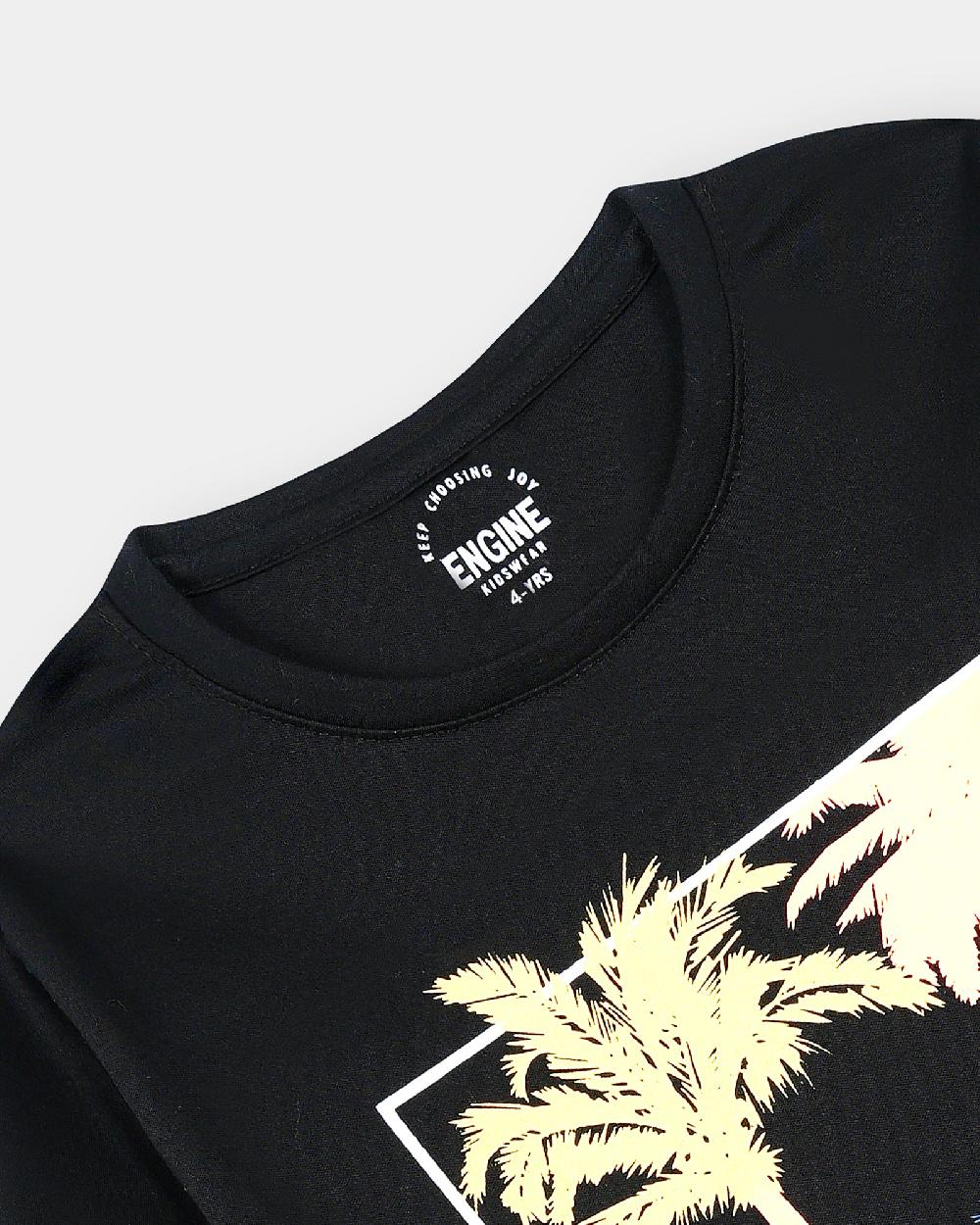 Engine Boys T Shirt TT5050-2YR-BLK