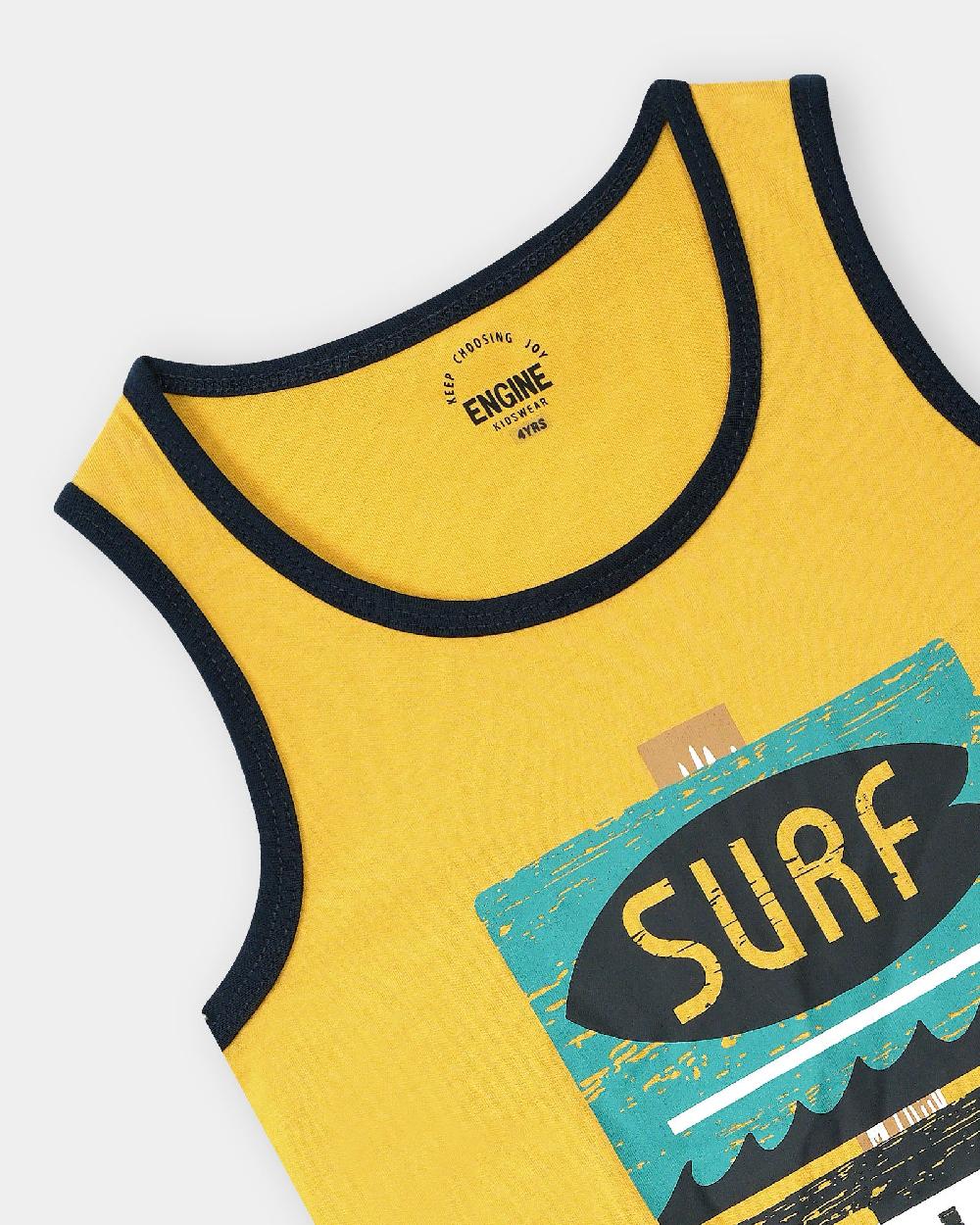 Engine Boys T Shirt TT5053-2YR-YEL