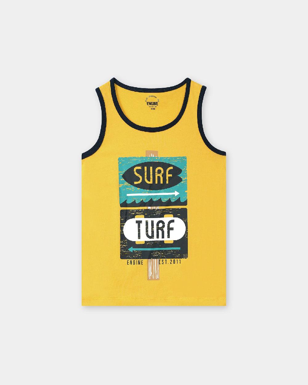 engine Boys T Shirt TT5053-2YR-YEL