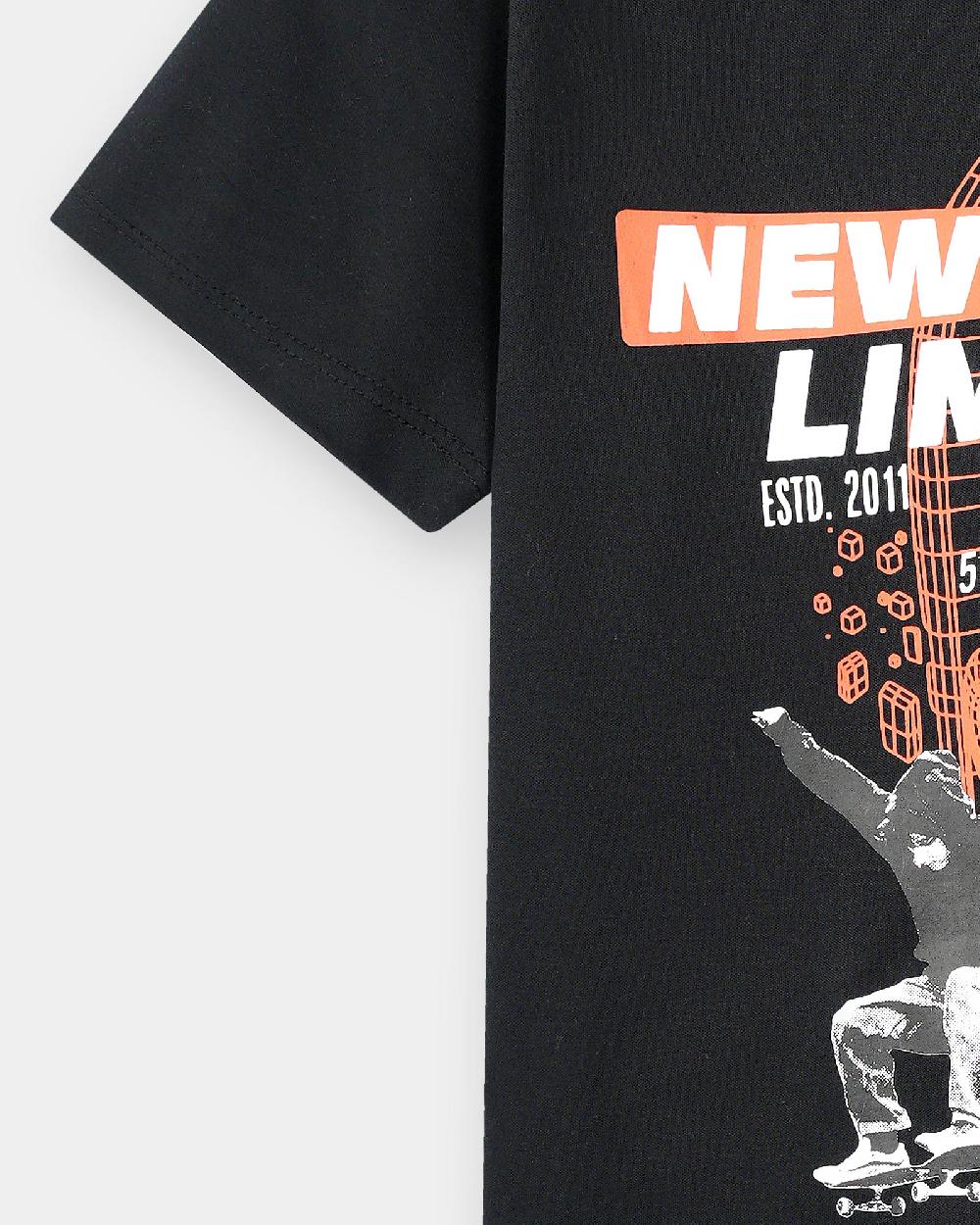 Engine Boys T Shirt TT5057-2YR-BLK