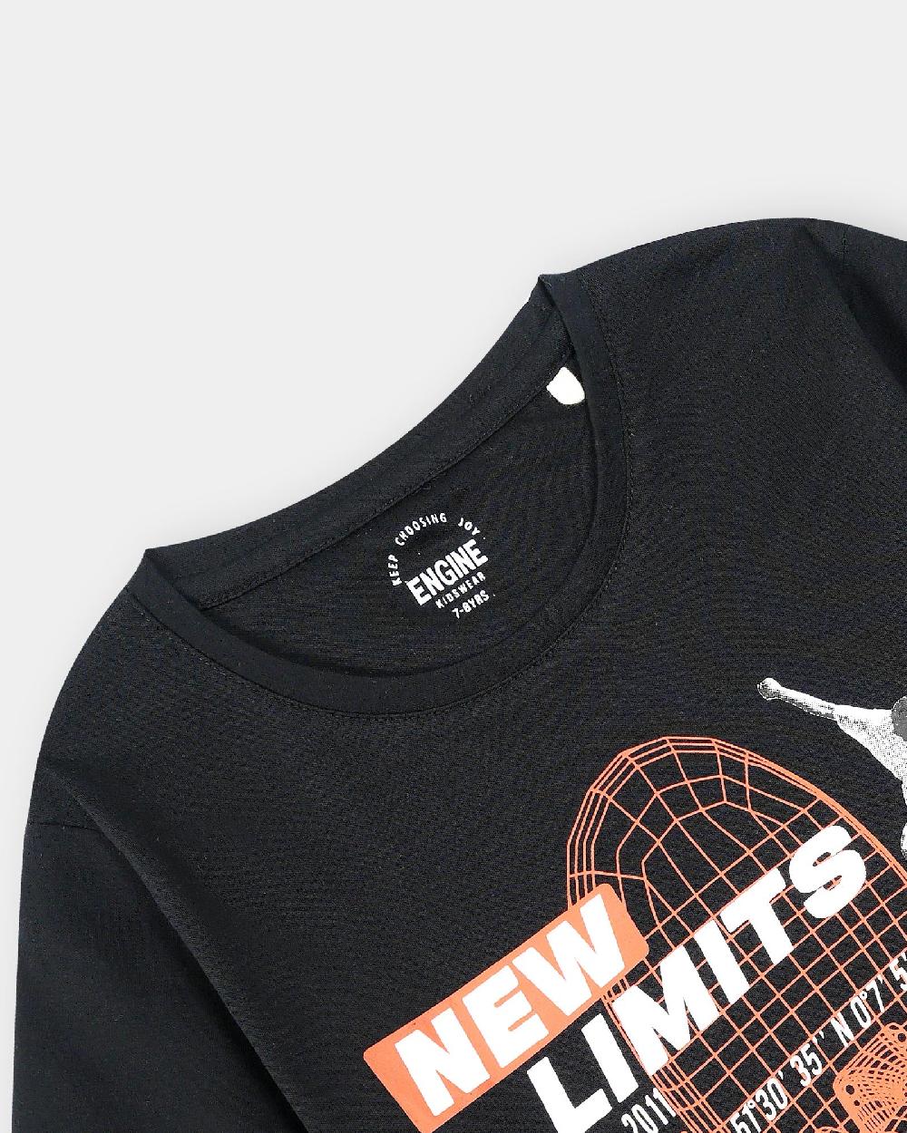 Engine Boys T Shirt TT5057-2YR-BLK