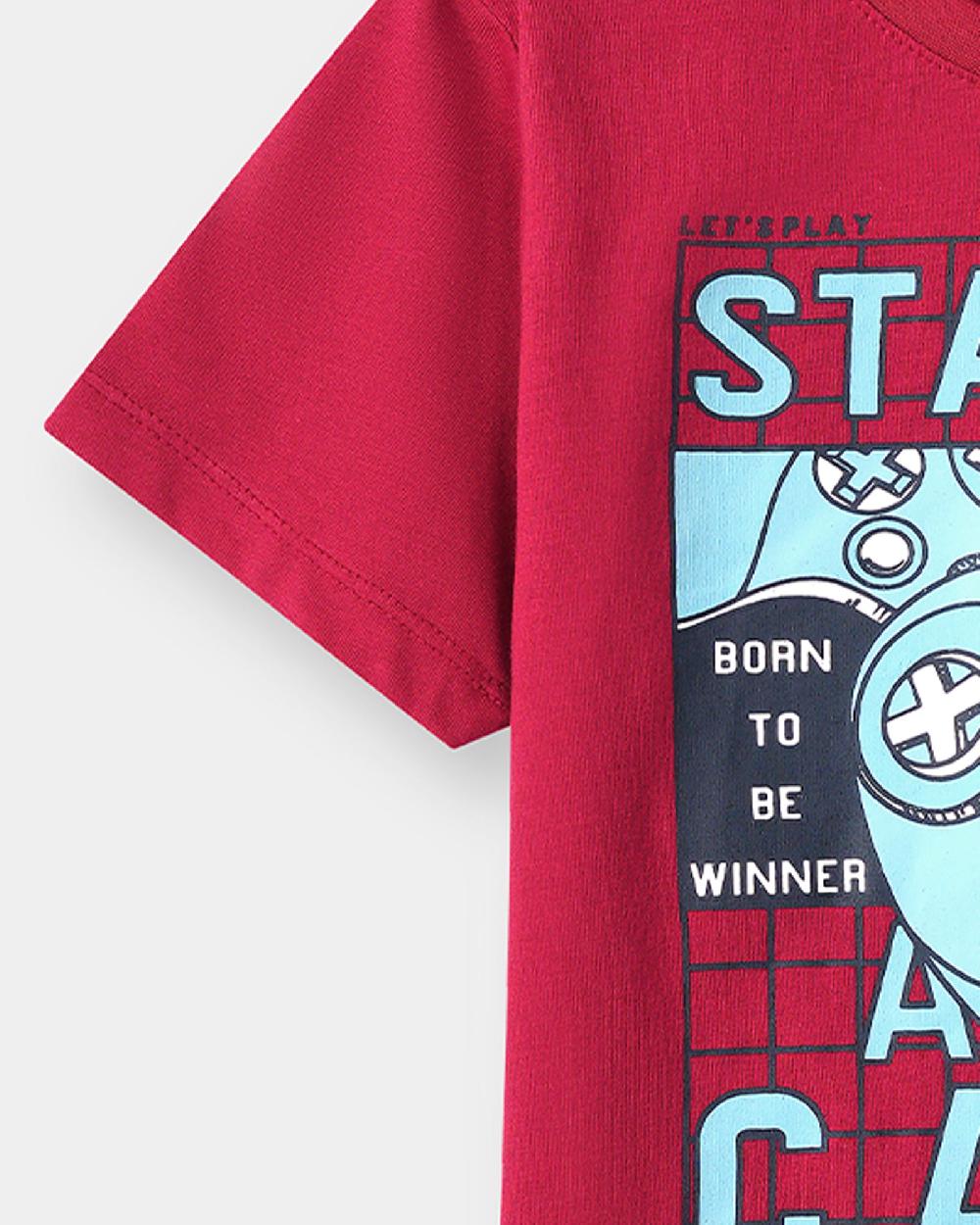 Engine Boys T Shirt TT5058-2YR-RED