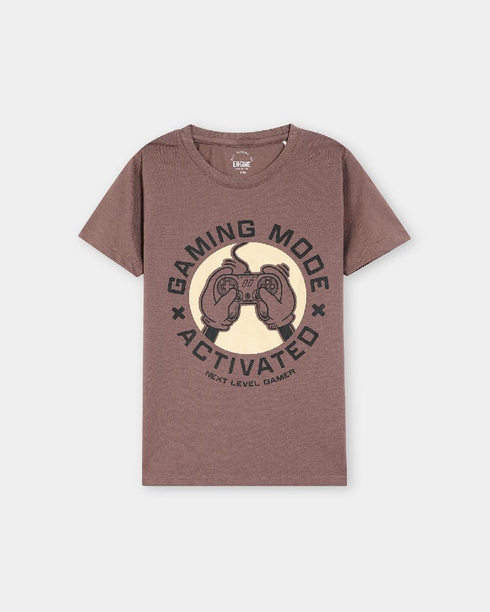 engine Boys T Shirt TT5063-2YR-BRN